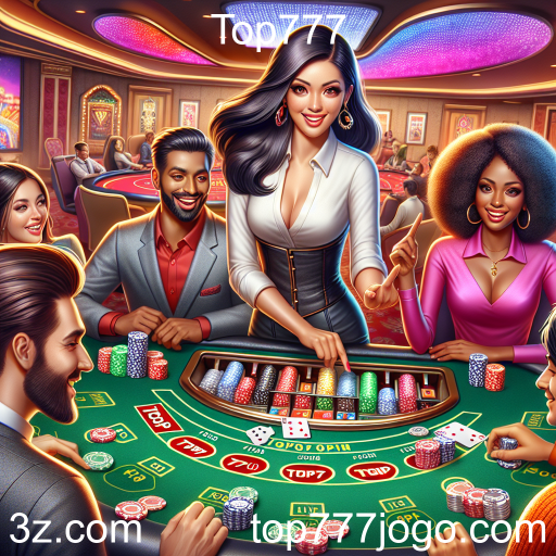 Experiência Imersiva no Cassino Ao Vivo do Top777